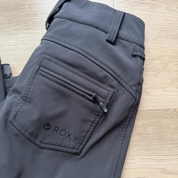 Roxy Creek Slim Fit Snow/Ski Pants Black - Picture 6 of 8